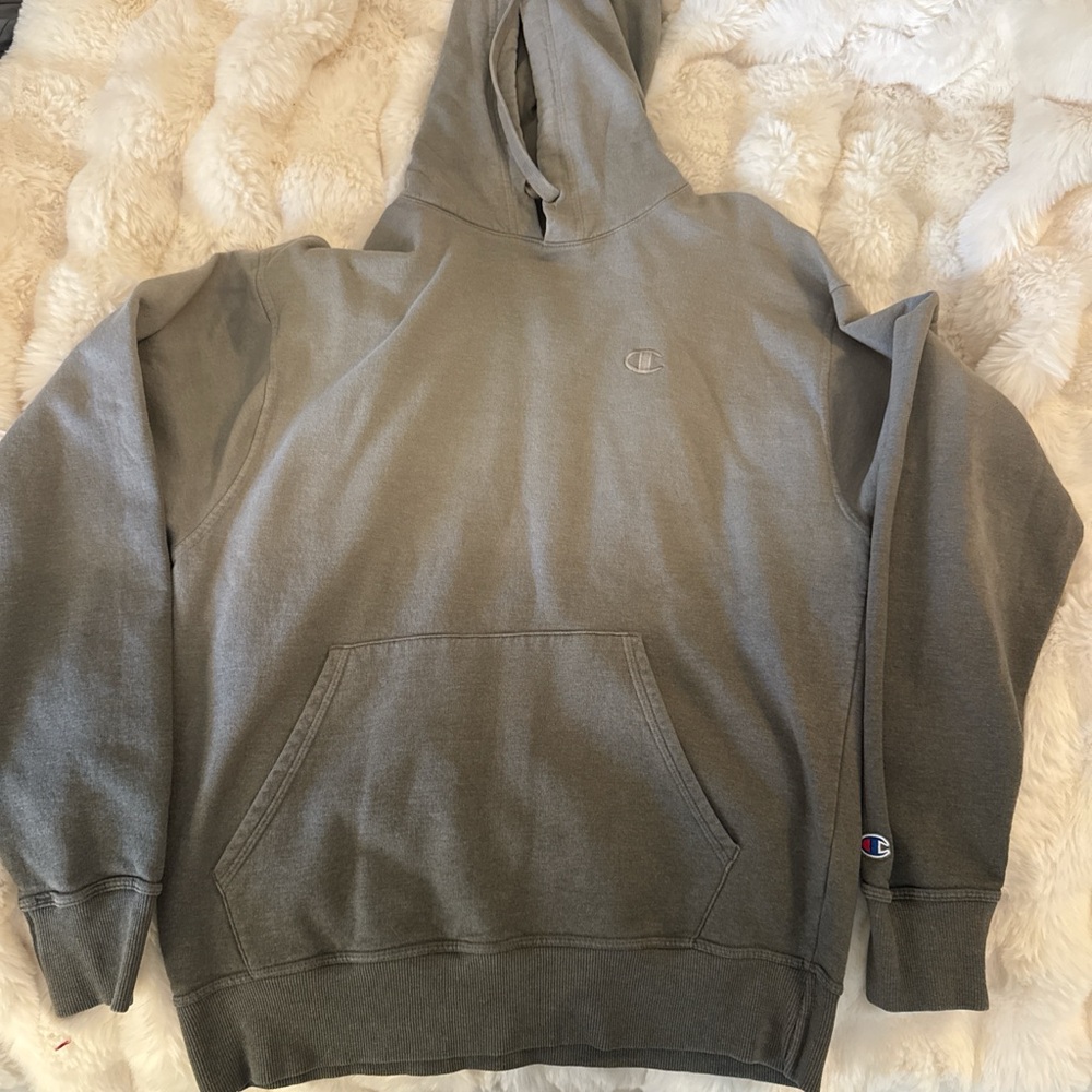 Champion Classic Gray Pullover Hoodie